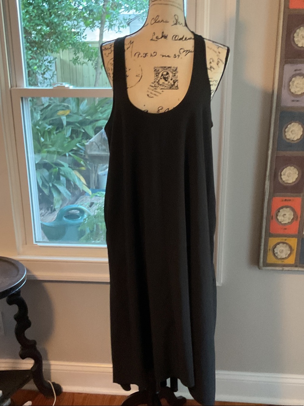 Athleta Black Sleeveless Maxi Jumpsuit